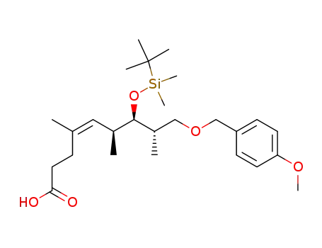 (Z)-(6S,7R,8S)-7-(tert-butyldimethylsilanyloxy)-9-(4-methoxybenzyloxy)-4,6,8-trimethylnon-4-enoic acid