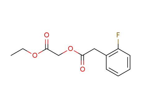 (2-Fluoro-phenyl)-acetic acid ethoxycarbonylmethyl ester