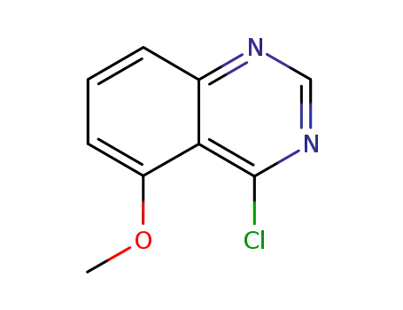 Molecular Structure of 179246-14-1 (4-CHLORO-5-METHOXYQUINAZOLINE)
