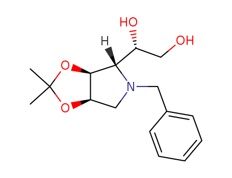 (S)-1-((3aR,4R,6aS)-5-Benzyl-2,2-dimethyl-tetrahydro-[1,3]dioxolo[4,5-C]pyrrol-4-yl)-ethane-1,2-diol