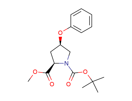 (2R,4R)-4-Phenoxy-1,2-pyrrolidinedicarboxylic acid1-(1,1-dimethylethyl)-2-methylester