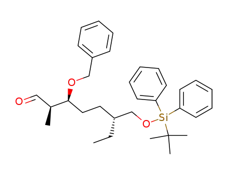 (2R,3S,6R)-3-Benzyloxy-6-(tert-butyl-diphenyl-silanyloxymethyl)-2-methyl-octanal