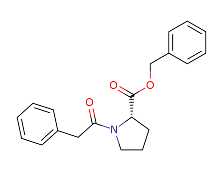 L-Proline, 1-(phenylacetyl)-, phenylmethyl ester