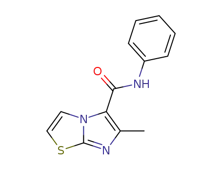 Imidazo[2,1-b]thiazole-5-carboxamide, 6-methyl-N-phenyl-
