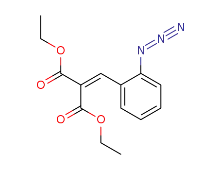 Propanedioic acid, [(2-azidophenyl)methylene]-, diethyl ester
