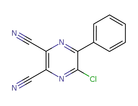 2,3-Pyrazinedicarbonitrile, 5-chloro-6-phenyl-