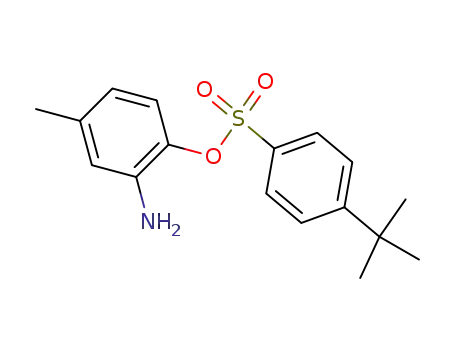 2-amino-4-methylphenyl 4-(tert-butyl)benzenesulfonate