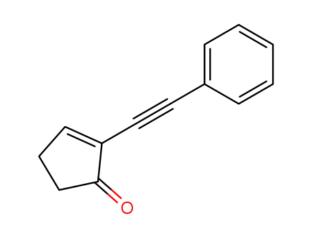 2-(phenylethynyl)cyclopent-2-en-1-one