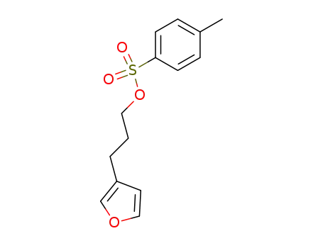 Molecular Structure of 111931-57-8 (3-Furanpropanol, 4-methylbenzenesulfonate)