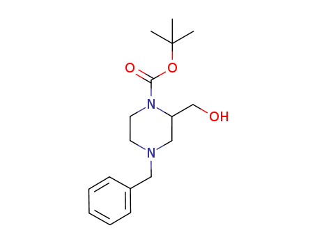 tert-Butyl4-benzyl-2-(hydroxymethyl)piperazine-1-carboxylate