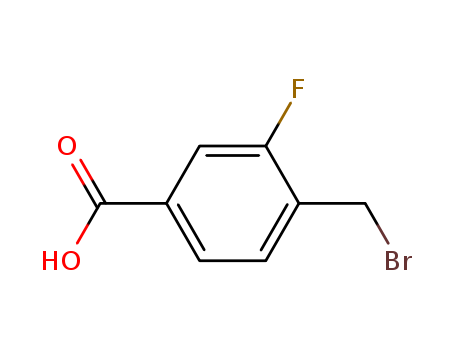 Benzoic acid, 4-(bromomethyl)-3-fluoro-