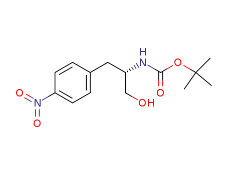 Carbamic acid, [1-(hydroxymethyl)-2-(4-nitrophenyl)ethyl]-,
1,1-dimethylethyl ester, (S)-