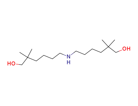 Molecular Structure of 615287-86-0 (1-Hexanol, 6,6'-iminobis[2,2-dimethyl-)