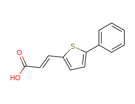 (E)-3-(5-페닐티오펜-2-일)아크릴산