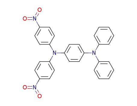 Molecular Structure of 844658-08-8 (1,4-Benzenediamine, N,N-bis(4-nitrophenyl)-N',N'-diphenyl-)