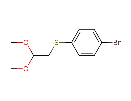 Benzene,1-bromo-4-[(2,2-dimethoxyethyl)thio]-