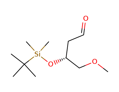 Butanal, 3-[[(1,1-dimethylethyl)dimethylsilyl]oxy]-4-methoxy-, (3R)-