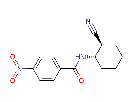 Benzamide, N-[(1S,2S)-2-cyanocyclohexyl]-4-nitro-