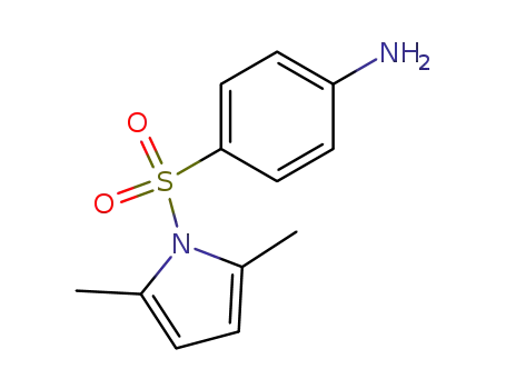 Molecular Structure of 194467-71-5 (4-[(2,5-dimethyl-1H-pyrrol-1-yl)sulfonyl]benzenamine)