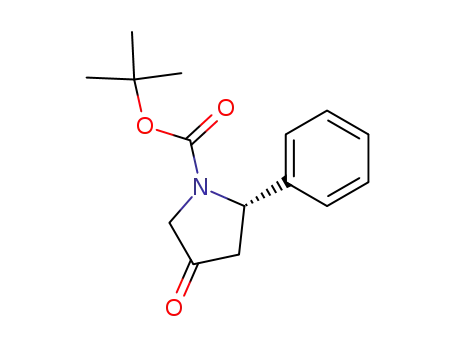 (2S)-2-페닐-4-옥소피롤리딘, N-BOC 보호