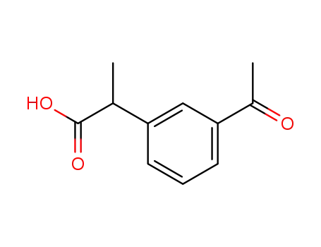 2-(3-acetylphenyl) propanoic acid