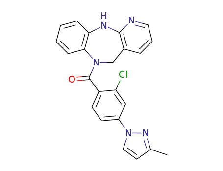 [2-chloro-4-(3-methyl-1H-pyrazol-1-yl)-phenyl]-(6,11-dihydro-5H-pyrido[2,3-b][1,5]benzodiazepin-6-yl)-methanone
