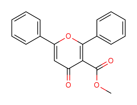 methyl 4-oxo-2,6-diphenyl-4H-pyran-3-carboxylate