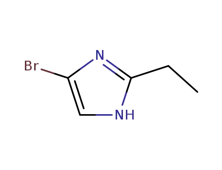 Molecular Structure of 145575-91-3 (2-ETHYL-4-BROMOIMIDAZOLE)