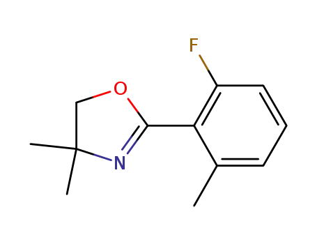 Oxazole, 2-(2-fluoro-6-methylphenyl)-4,5-dihydro-4,4-dimethyl-