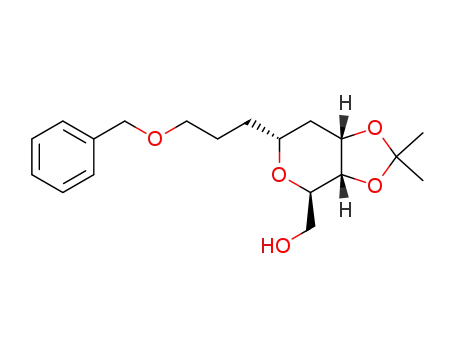 [(3aS,4R,6R,7aS)-6-(3-Benzyloxy-propyl)-2,2-dimethyl-tetrahydro-[1,3]dioxolo[4,5-c]pyran-4-yl]-methanol