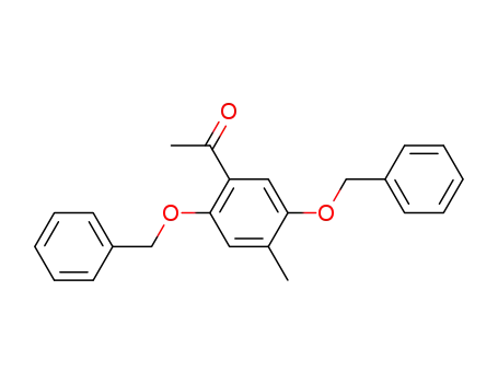 Molecular Structure of 474842-49-4 (2,5-dibenzyloxy-4-methylacetophenone)