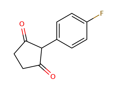 2-(4-fluorophenyl)-1,3-cyclopentanedione