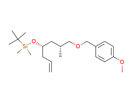 tert-Butyl-{(S)-1-[(R)-3-(4-methoxy-benzyloxy)-2-methyl-propyl]-but-3-enyloxy}-dimethyl-silane