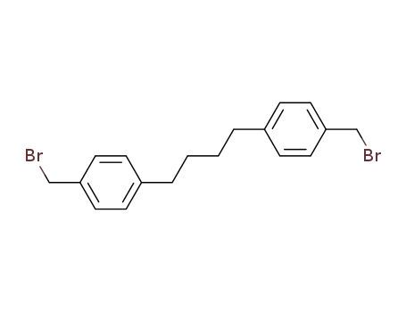 Molecular Structure of 61390-67-8 (Benzene, 1,1'-(1,4-butanediyl)bis[4-(bromomethyl)-)