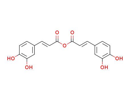 Molecular Structure of 854237-32-4 (Caffeic anhydride)