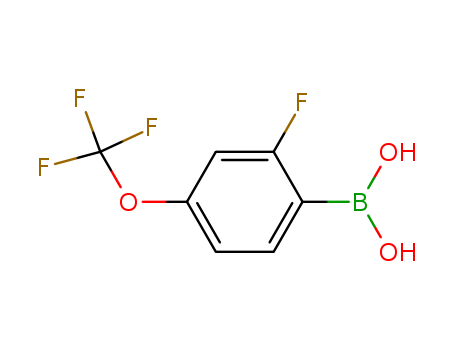 4-trifluoromethoxy-2-fluorophenylboronic acid