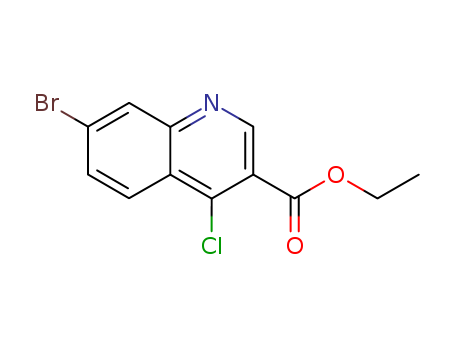 3-Quinolinecarboxylic acid, 7-bromo-4-chloro-, ethyl ester