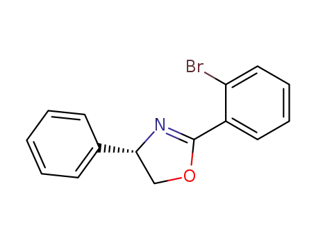 Oxazole, 2-(2-bromophenyl)-4,5-dihydro-4-phenyl-, (4S)-