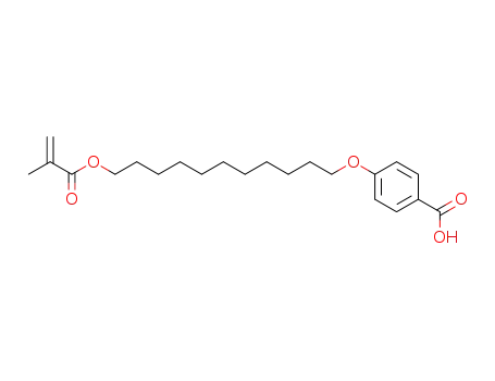 Benzoic acid, 4-[[11-[(2-methyl-1-oxo-2-propenyl)oxy]undecyl]oxy]-