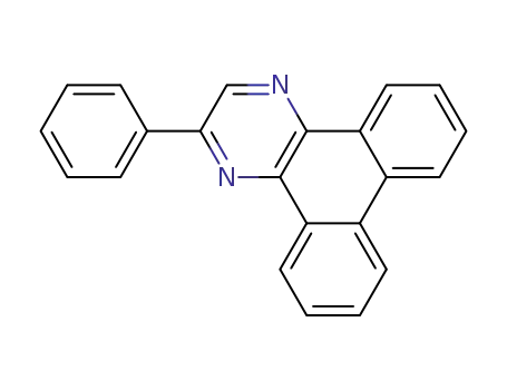 Molecular Structure of 859798-47-3 (2-phenyldibenzo[f,h]quinoxaline)
