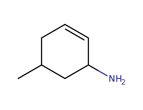 Molecular Structure of 61888-98-0 (2-Cyclohexen-1-amine,5-methyl-(9CI))