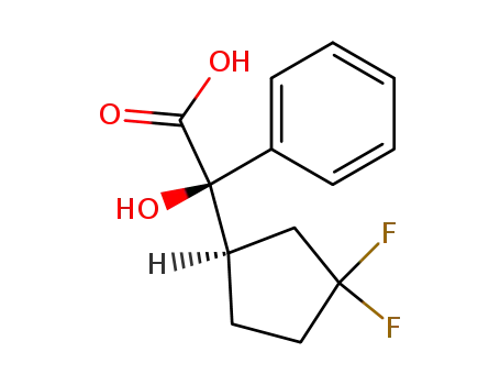(2R)-2-[(1R)-3,3-difluorocyclopentyl]-2-hydroxy-2-phenylacetic acid