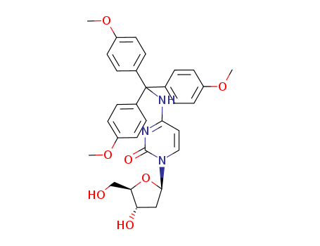 2′-Deoxy-N-[tris(4-methoxyphenyl)methyl]cytidine
