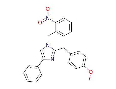 2-(4-methoxybenzyl)-1-(2-nitrobenzyl)-4-phenyl-1H-imidazole