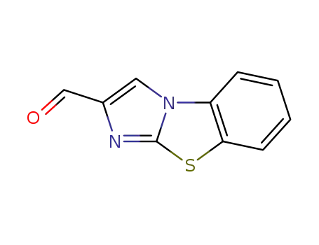 Molecular Structure of 114095-04-4 (Imidazo[2,1-b]benzothiazole-2-carboxaldehyde)