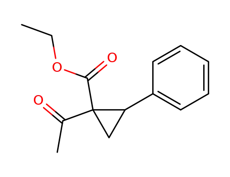 ethyl 1-acetyl-2-phenylcyclopropanecarboxylate