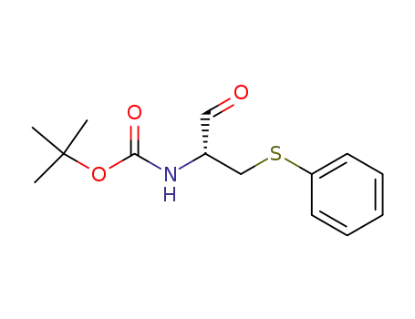 Carbamic acid, [(1R)-1-formyl-2-(phenylthio)ethyl]-, 1,1-dimethylethyl
ester