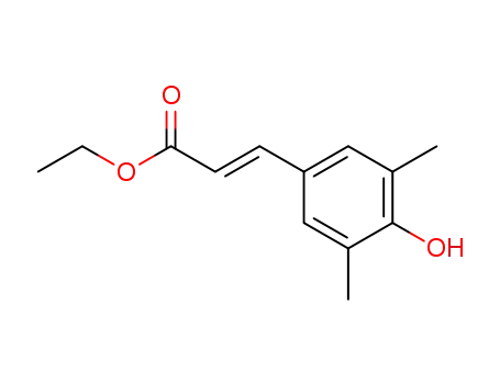 ethyl (2E)-3-(4-hydroxy-3,5-dimethylphenyl)2-propenoate