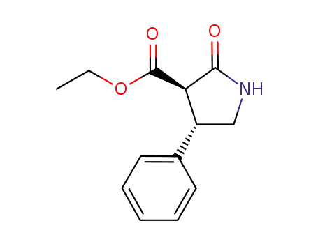 (3R,4S)-ethyl 4-(phenyl)-2-oxopyrrolidine-3-carboxylate