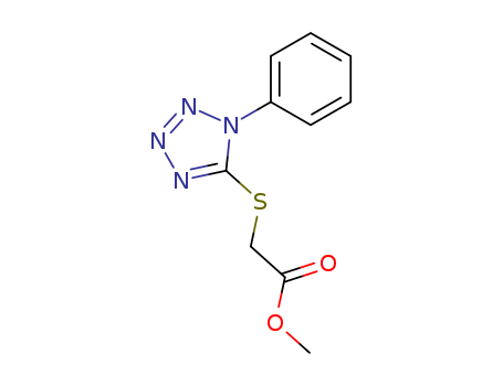 Acetic acid, [(1-phenyl-1H-tetrazol-5-yl)thio]-, methyl ester